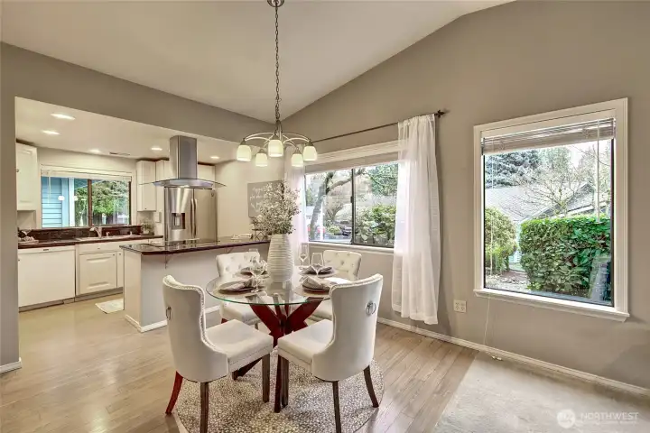 Spacious dining area, perfect for entertaining.