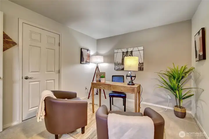 There are 2 closets in the guest room. Perfect for additional storage!