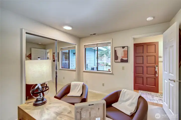 View of the second closet in the guest bedroom.