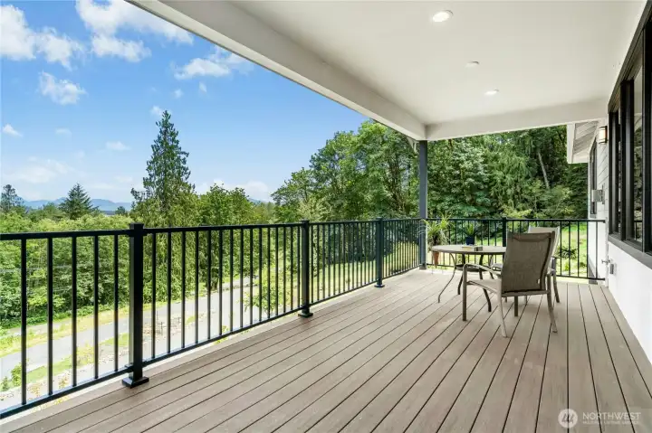 Large View Trex Front Deck