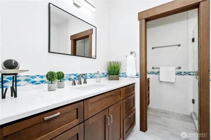 ...and 3/4 Bath with....