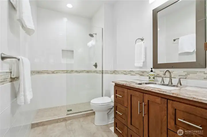 With 3/4 Bath & Washer & Dryer Hookups