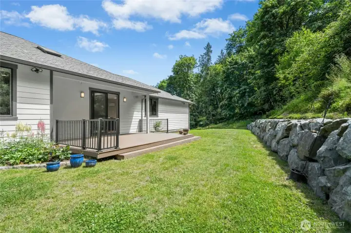 With lots of Privacy & Room to Roam