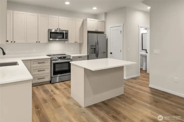 Photos, plans and elevations may be examples representing the community, community  amenities, homes or artist’s renderings that may not accurately represent the actual  condition of a homesite or home as constructed, and may also contain options and  upgrades which are not included in the sale. Trailside Homes reserves the right to make  changes to floor plans, specifications, dimensions, design and elevations without prior  notice. Stated dimensions and square footage, if applicable, are estimated and should  not be used as representations of the home’s actual size