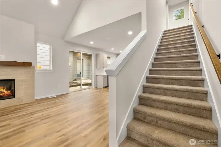 Photos, plans and elevations may be examples representing the community, community  amenities, homes or artist’s renderings that may not accurately represent the actual  condition of a homesite or home as constructed, and may also contain options and  upgrades which are not included in the sale. Trailside Homes reserves the right to make  changes to floor plans, specifications, dimensions, design and elevations without prior  notice. Stated dimensions and square footage, if applicable, are estimated and should  not be used as representations of the home’s actual size