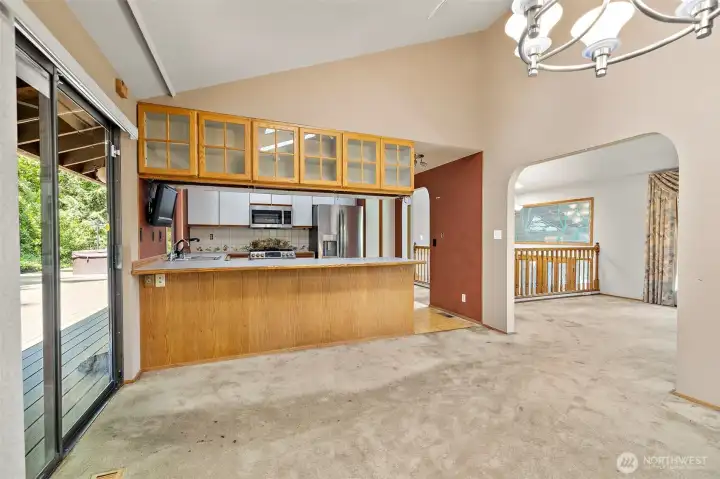 Imagine what this space could look like with a little cosmetic tlc.