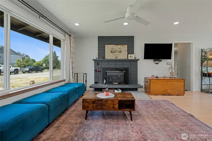 Wood Fireplace