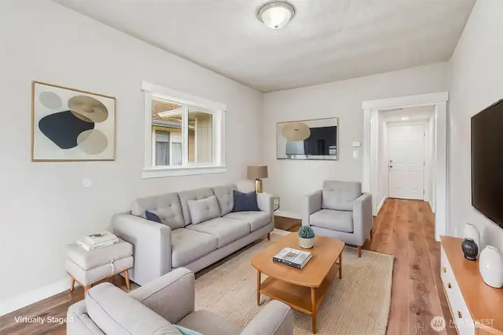 Living Room- Virtually Staged Living Room- Virtually Staged