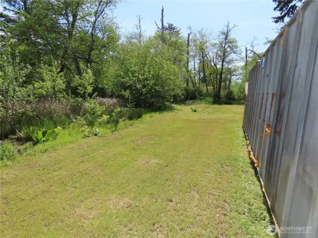 Property on the left
