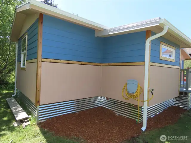 Back end of the home and the bonus room