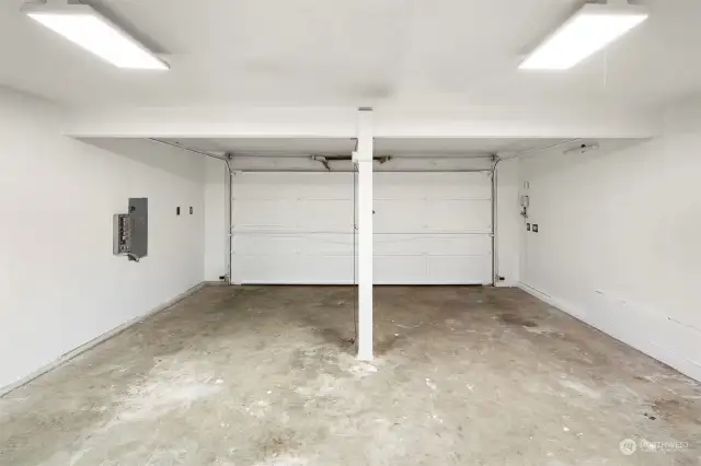 Freshly painted garage!