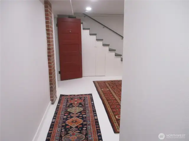 Basement hallway