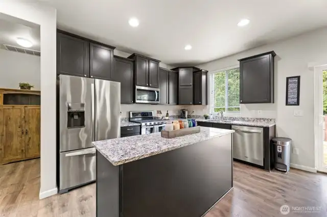 Stylish Kitchen with Walk-in Pantry