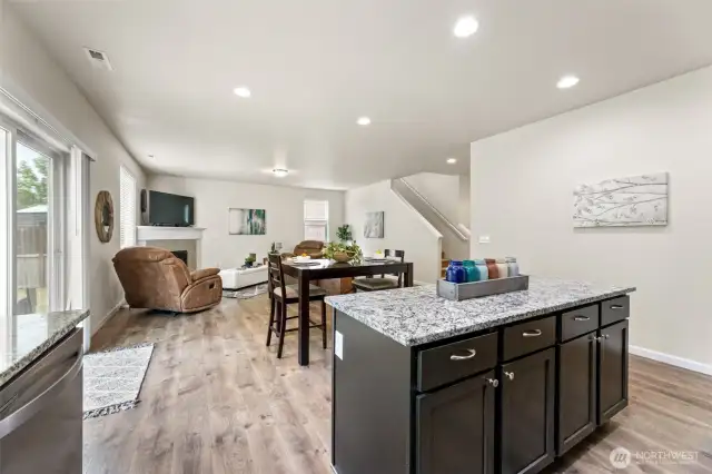 Island in Kitchen