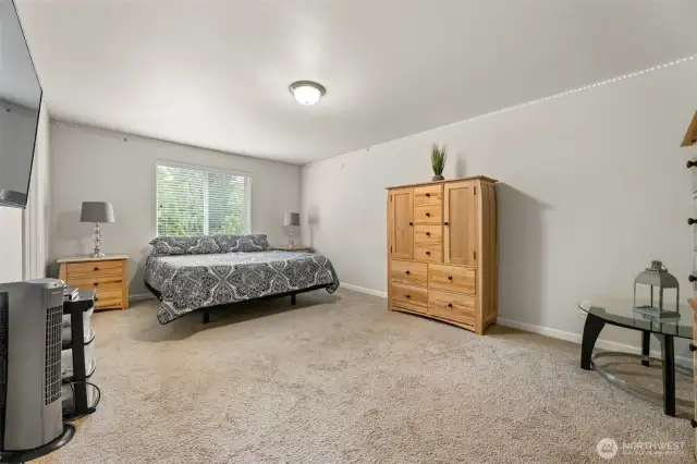 Large Primary Suite Upstairs