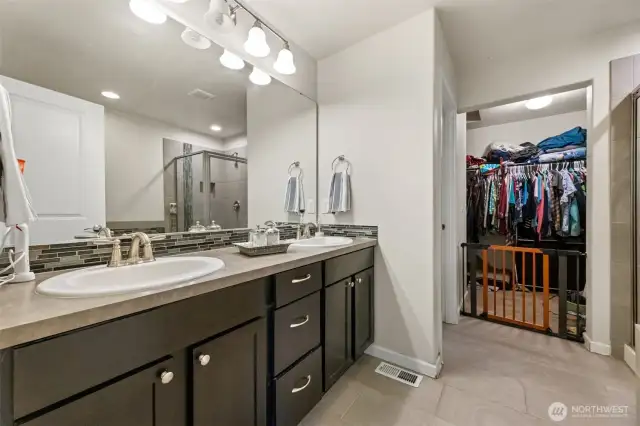 Walk-in Closet in Primary Suite