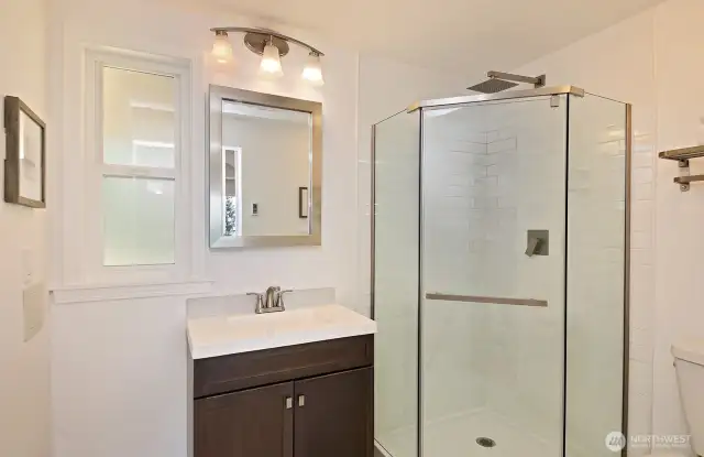 Updated 3/4 Bath