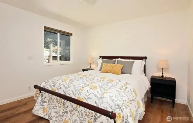2nd Bedroom which has a closet.