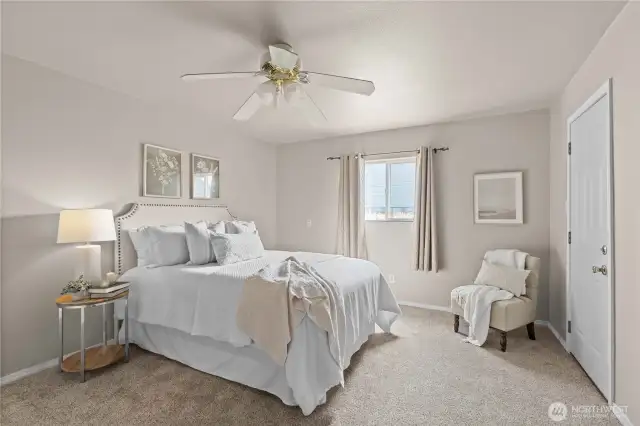 Bedroom two is also generous in size!