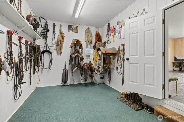 Heated Tack Room