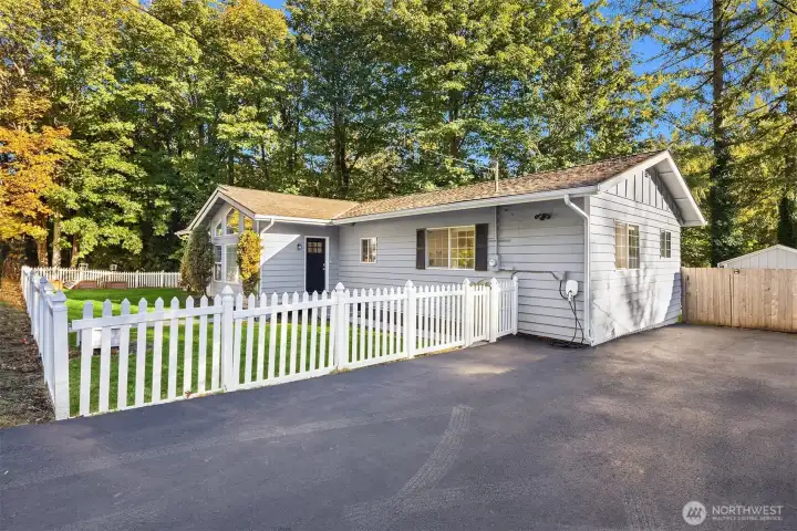 Front Yard and Driveway