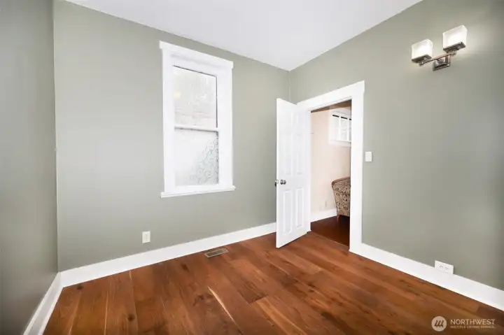 Bedroom with Tall Ceiling