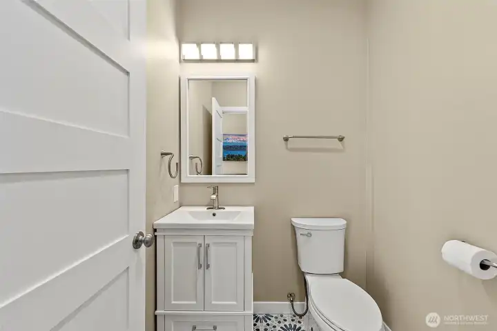 Updated Half Bath