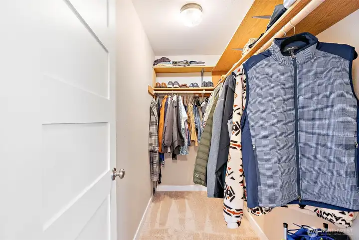 Primary Walk In Closet
