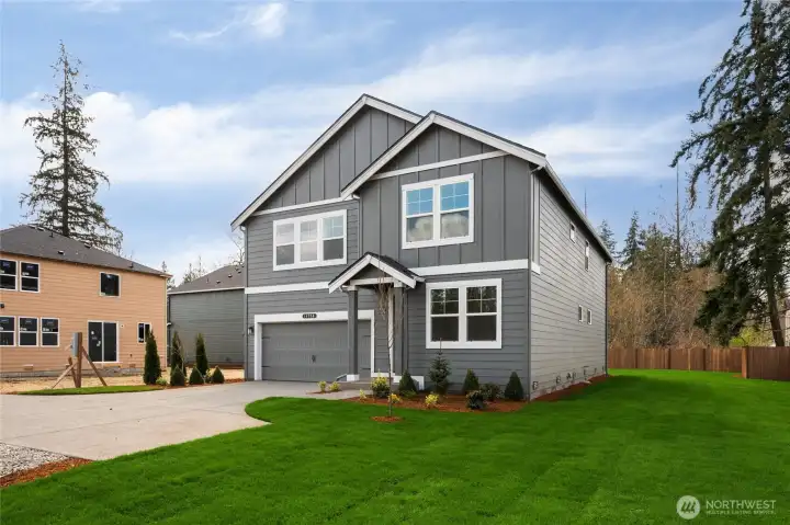 Welcome to homesite 11! Spacious private yard!