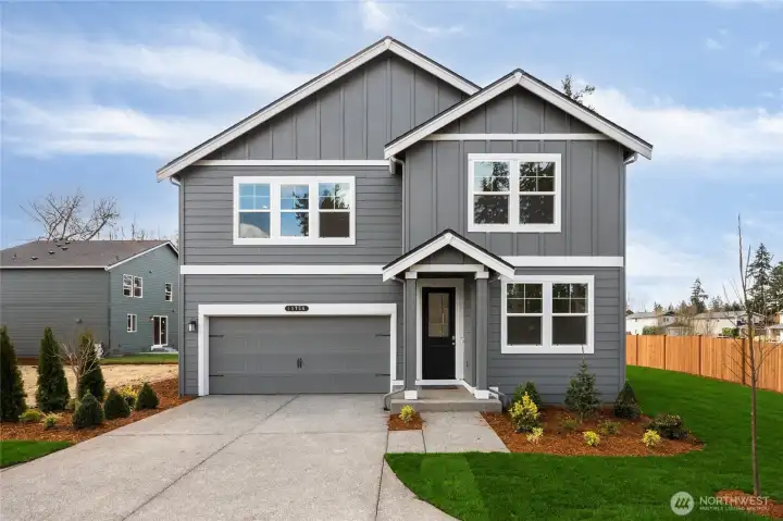 Beautiful grey tone exterior.