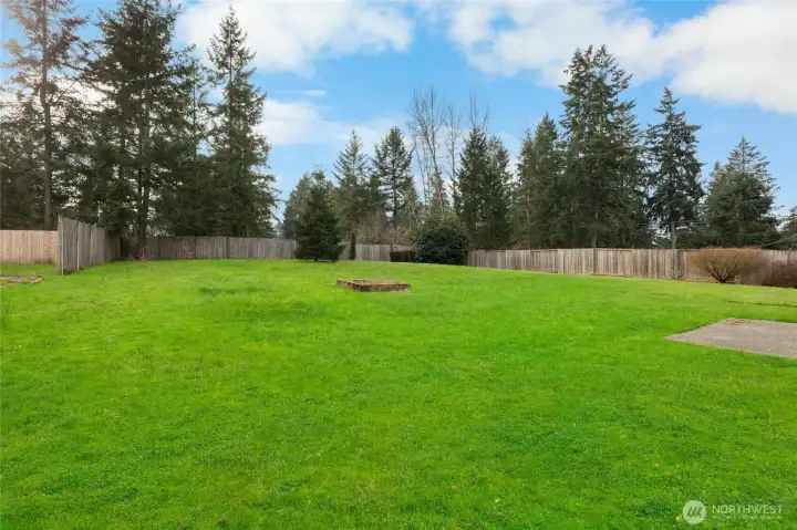 Grass color has been enhanced for picture