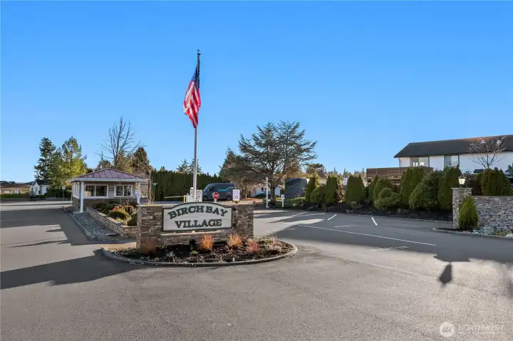 Peace of mind with guarded security gate