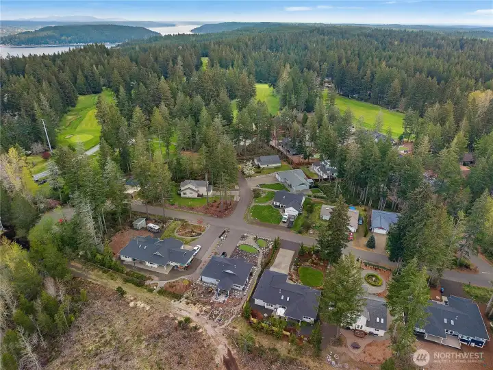 One mile down the hill from Hood Canal