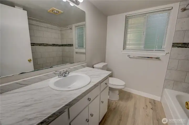 LVP flooring and updated countertops