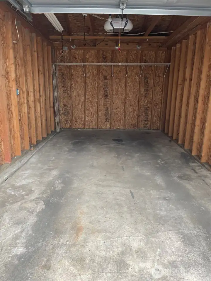 Garage interior Garage interior
