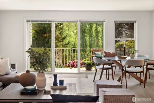 Serene view of lush surroundings.