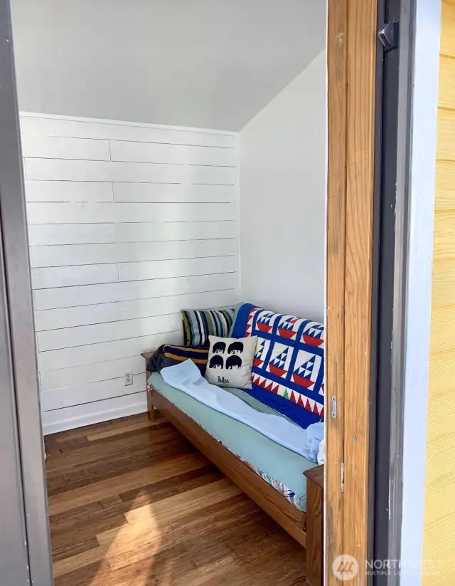 Great place to relax in room behind garage