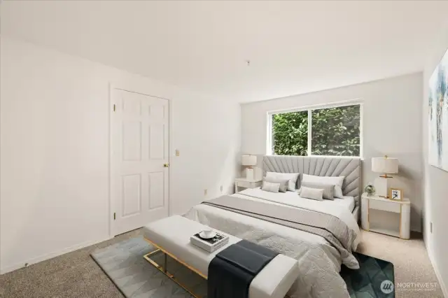 Second Bedroom w/Walk-In Closet
