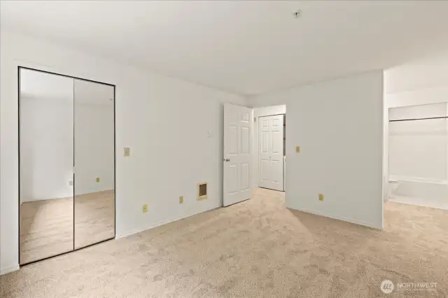 Primary Bedroom with Walk-In Closet