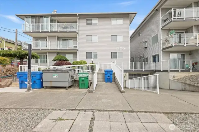 West Side of Taiyo Condominiums