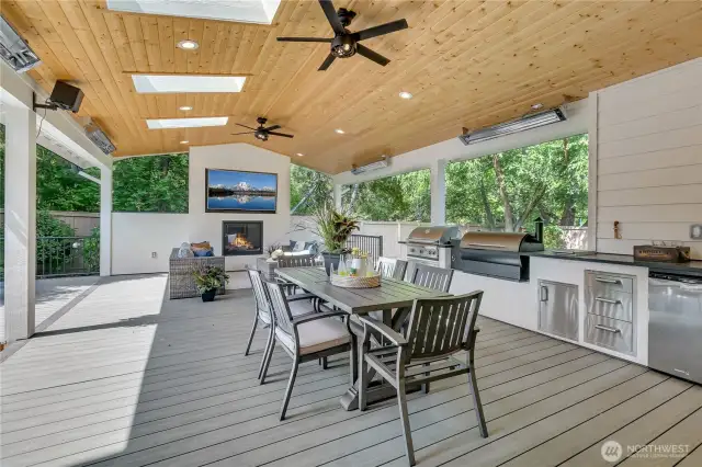 Luxurious outdoor living