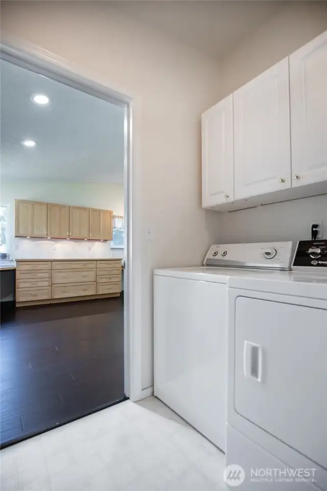 Laundry area
