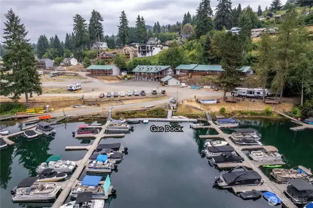 Gas Dock available!