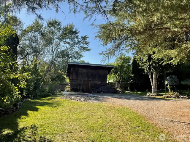 Driveway entrance