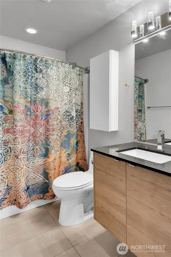 Full hall bathroom