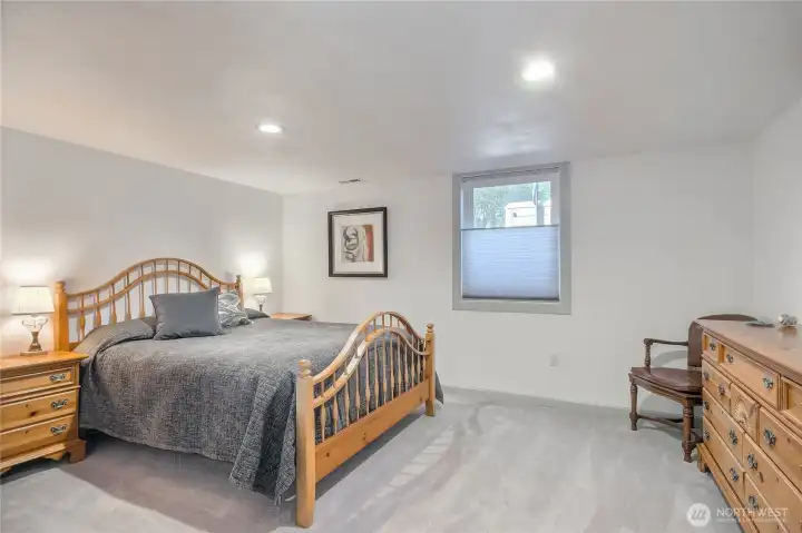 third large bedroom on lower level