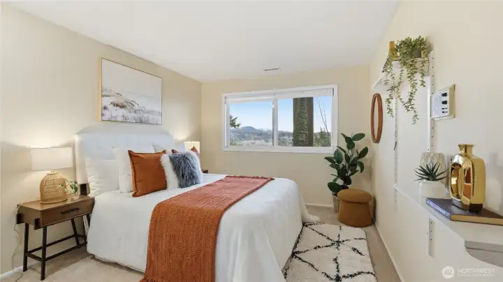 4th Bedroom on basement level.