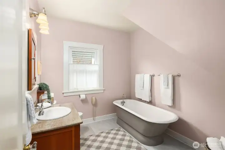 Bathroom on the main floor