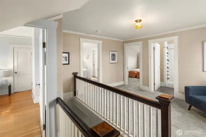 Large landing area upstairs