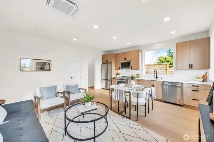 Great room looking SE.